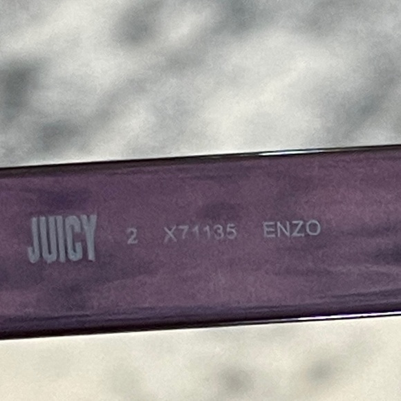 JUICY COUTURE Sunglasses In Enzo Purple Oversize - Picture 13 of 16